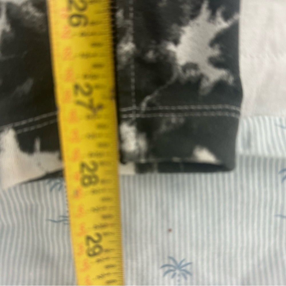 Spell Leila Feather RARE HTF early Spell Black and Tan Striped Leggings AUS 8=4 - Picture 17 of 17